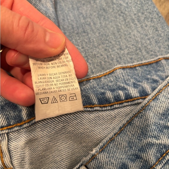 Vintage jordache Light Blue Denim Jeans vintage 90’s minimalist basic neutral - Picture 3 of 13